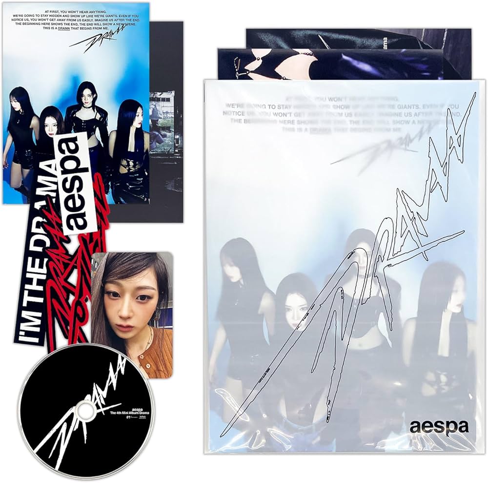 Amazon.co.jp: aespa - 4thミニアルバム [DRAMA] (ドラマVer.) フォト