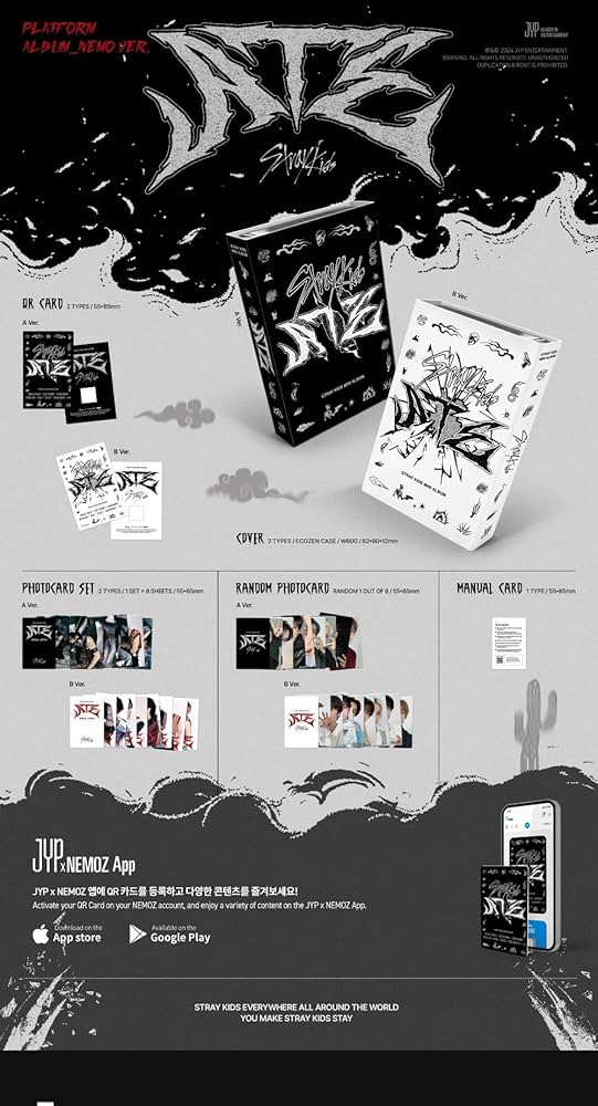 Stray Kids - ATE [Platform Album Nemo] Album (A ver.) - Amazon.com