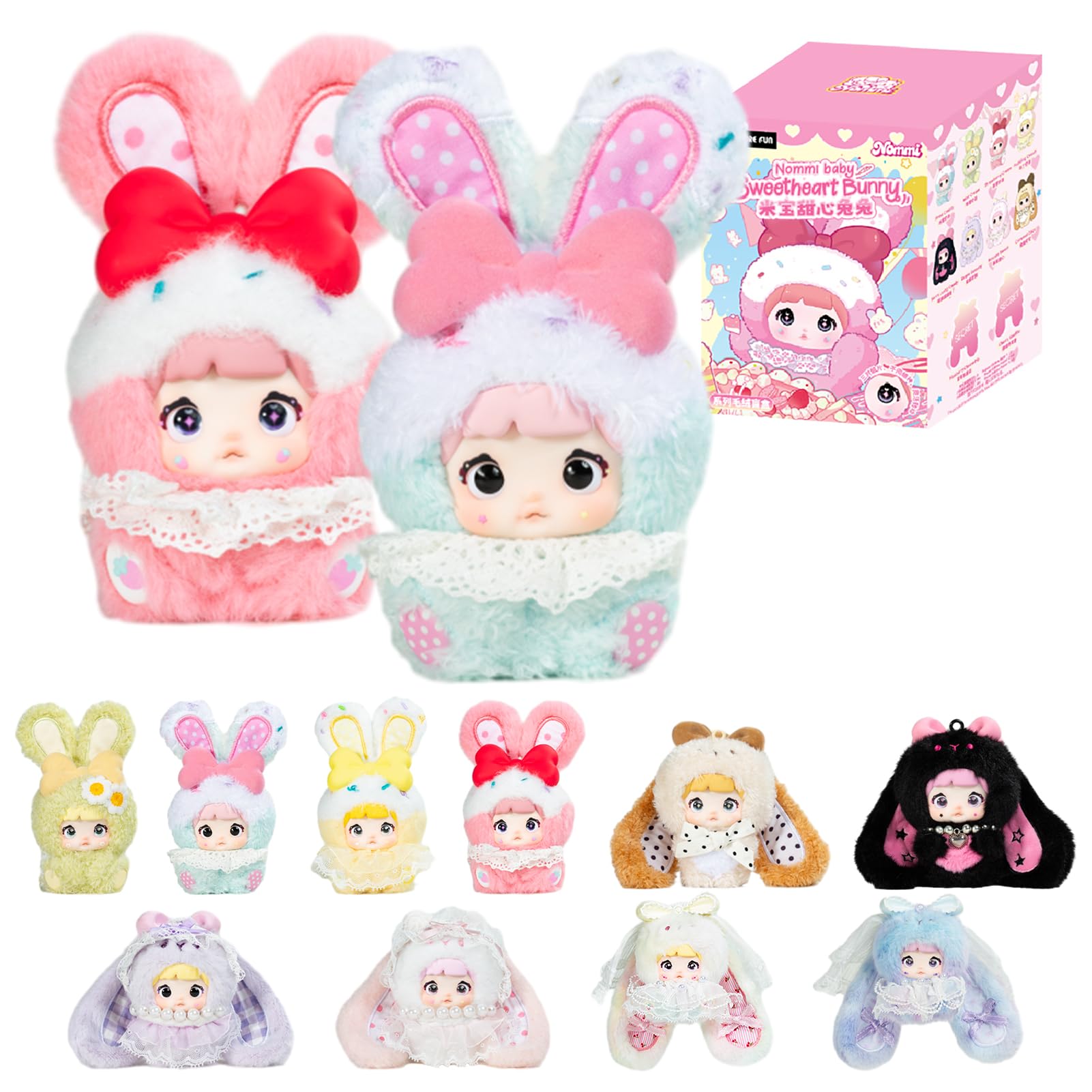 Amazon.co.jp: TOP TOY × Nommi 米宝スイートラビット シリーズ