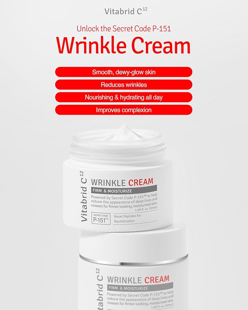 Amazon.com: VITABRID C12 Wrinkle Cream - Age Defying Skin Recovery