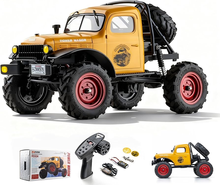 Amazon.com: BEEZRC FMS RC Crwaler 1/24 Scale FCX24 Power Wagon RTR