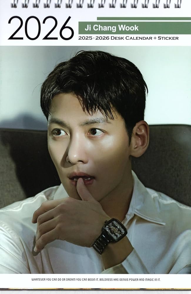 Amazon | チ・チャンウク チチャンウク グッズ 卓上 カレンダー (写真