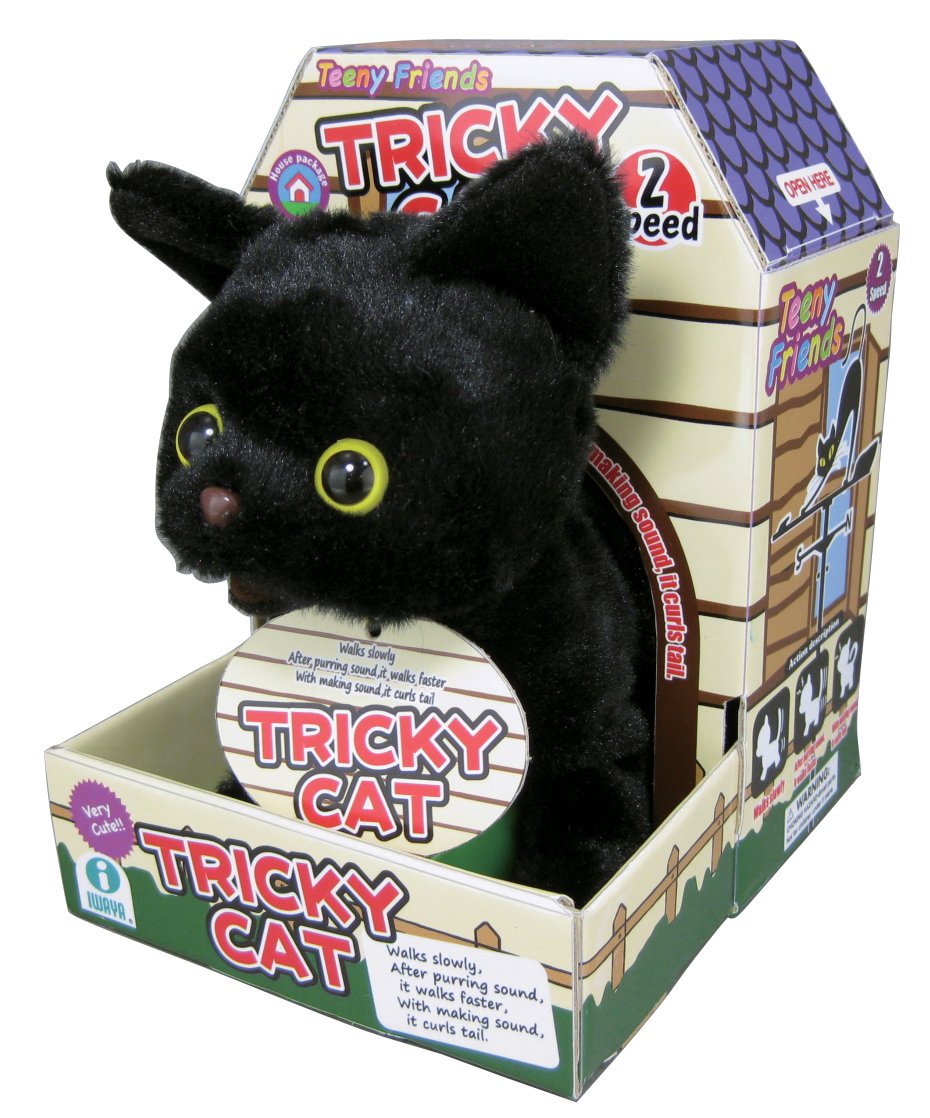 Amazon.co.jp: TRICKY CAT (トリッキー キャット) 黒猫 ぬいぐるみ