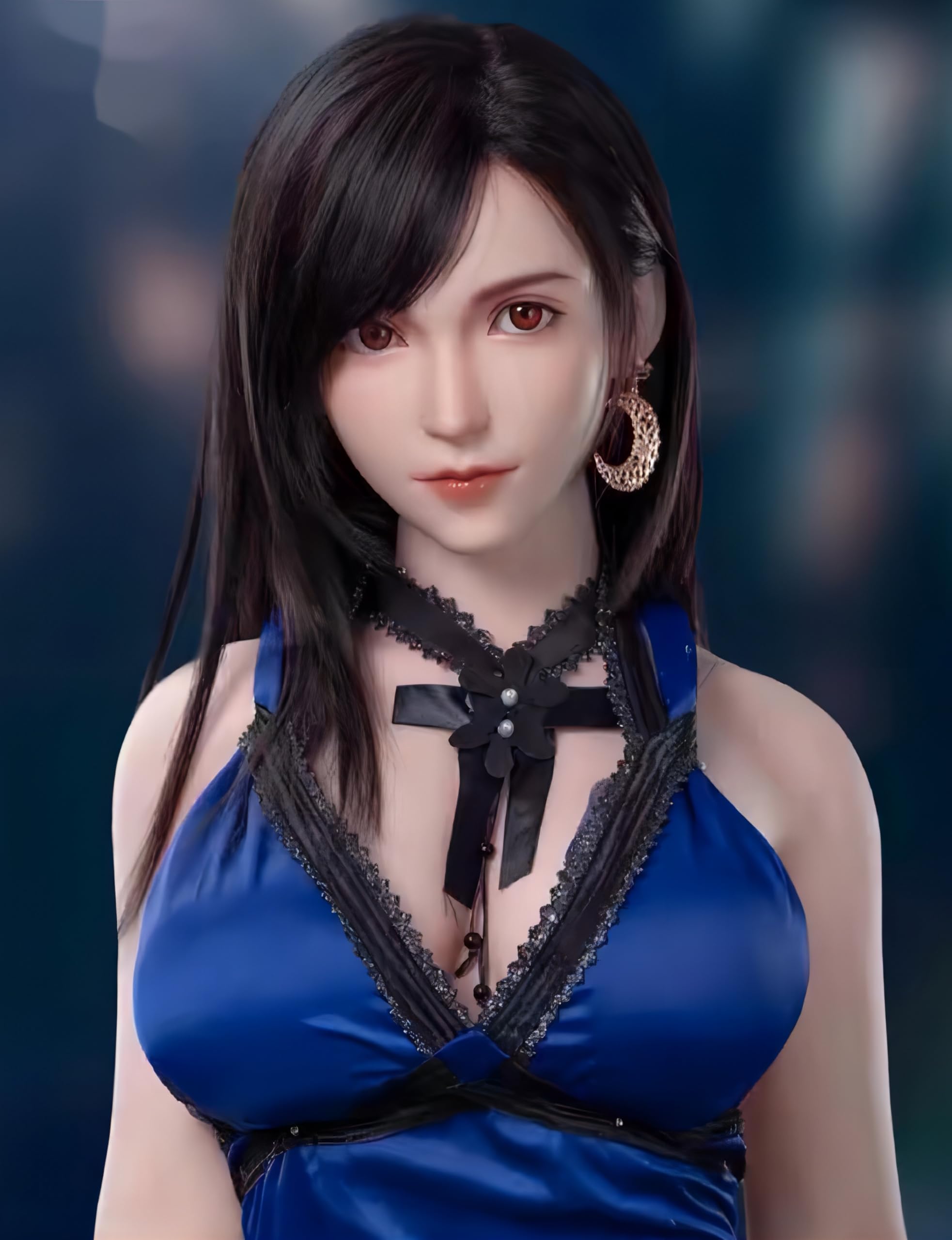 Amazon | 1/6 フィギュア ヘッド 12インチ FFモデル ティファ リアル