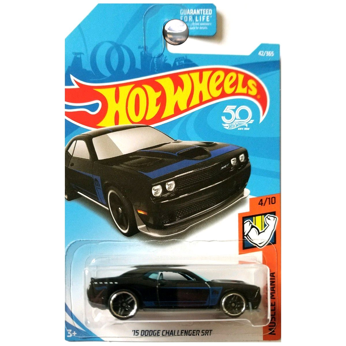 Amazon.com: Hot Wheels 2018 50th Anniversary Muscle Mania '15