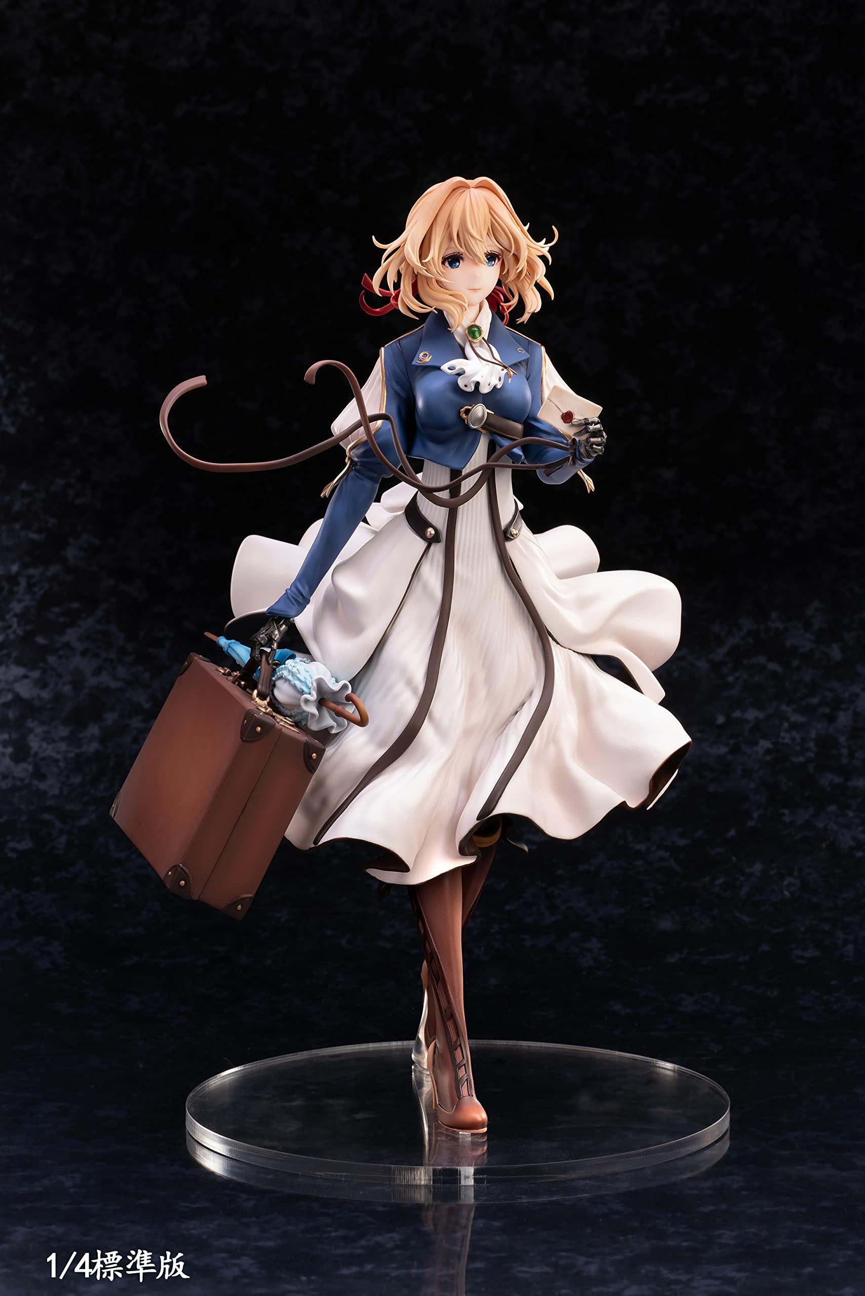 Amazon.co.jp: ヴァイオレット・エヴァーガーデン フィギュア 1/4