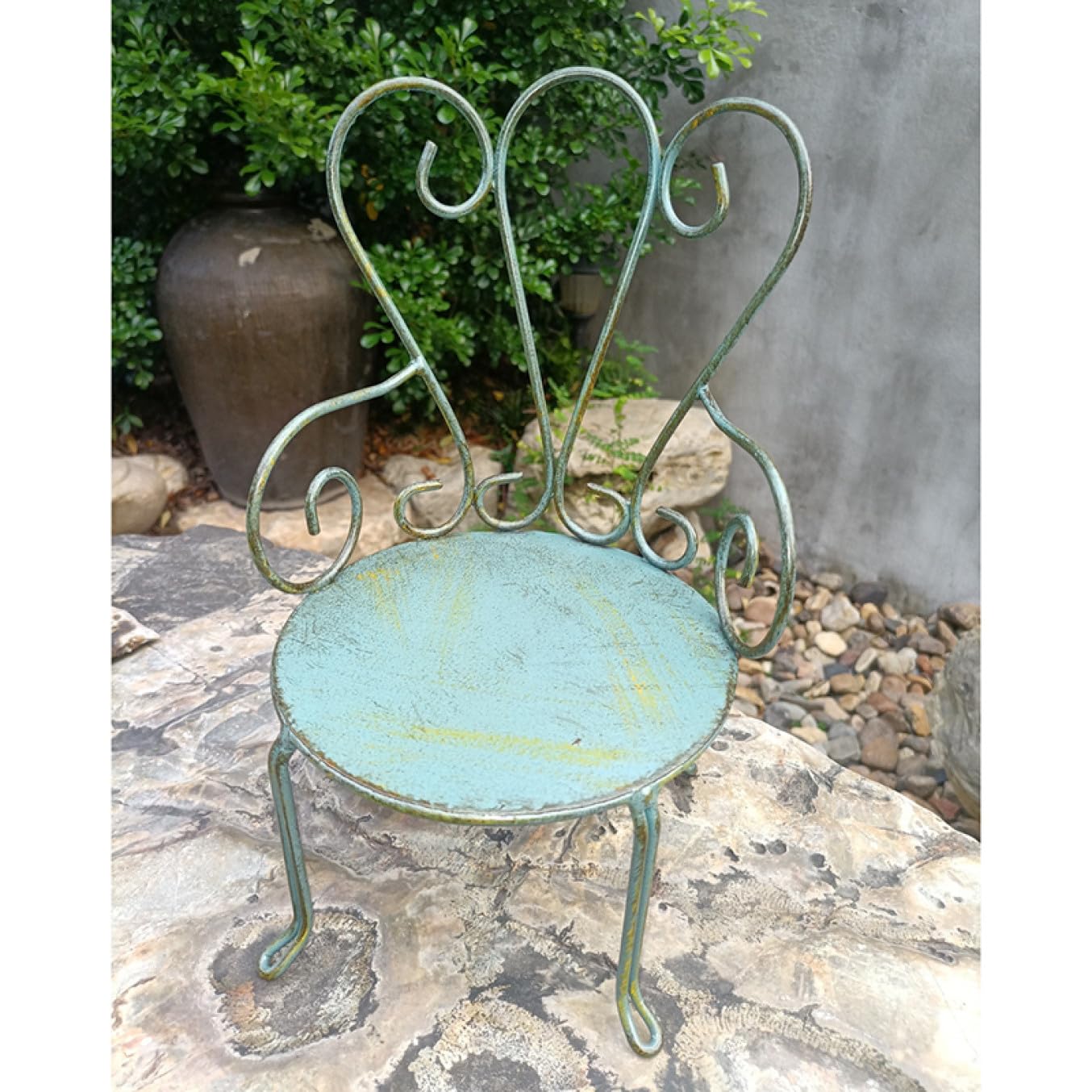 Amazon｜[GZGZ] ガーデニング雑貨 アンティーク アンティーク チェア型