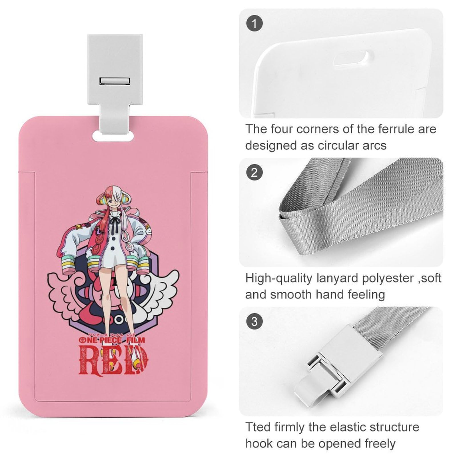 Amazon.co.jp: IDカードホルダー ワンピース ONE PIECE ウタ UTA 社員