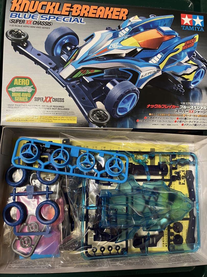 Amazon.co.jp: タミヤ ミニ四駆 ナックルブレイカー ブルースペシャル