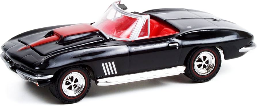 Amazon.com: 1967 Chevy Corvette Convertible Black (Lot #1367
