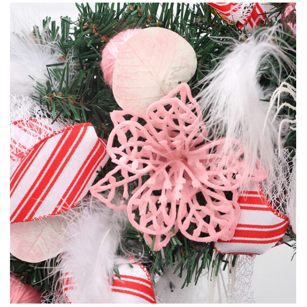 Amazon.co.jp: クリスマス ガーランド 50CM 人工クリスマス リース