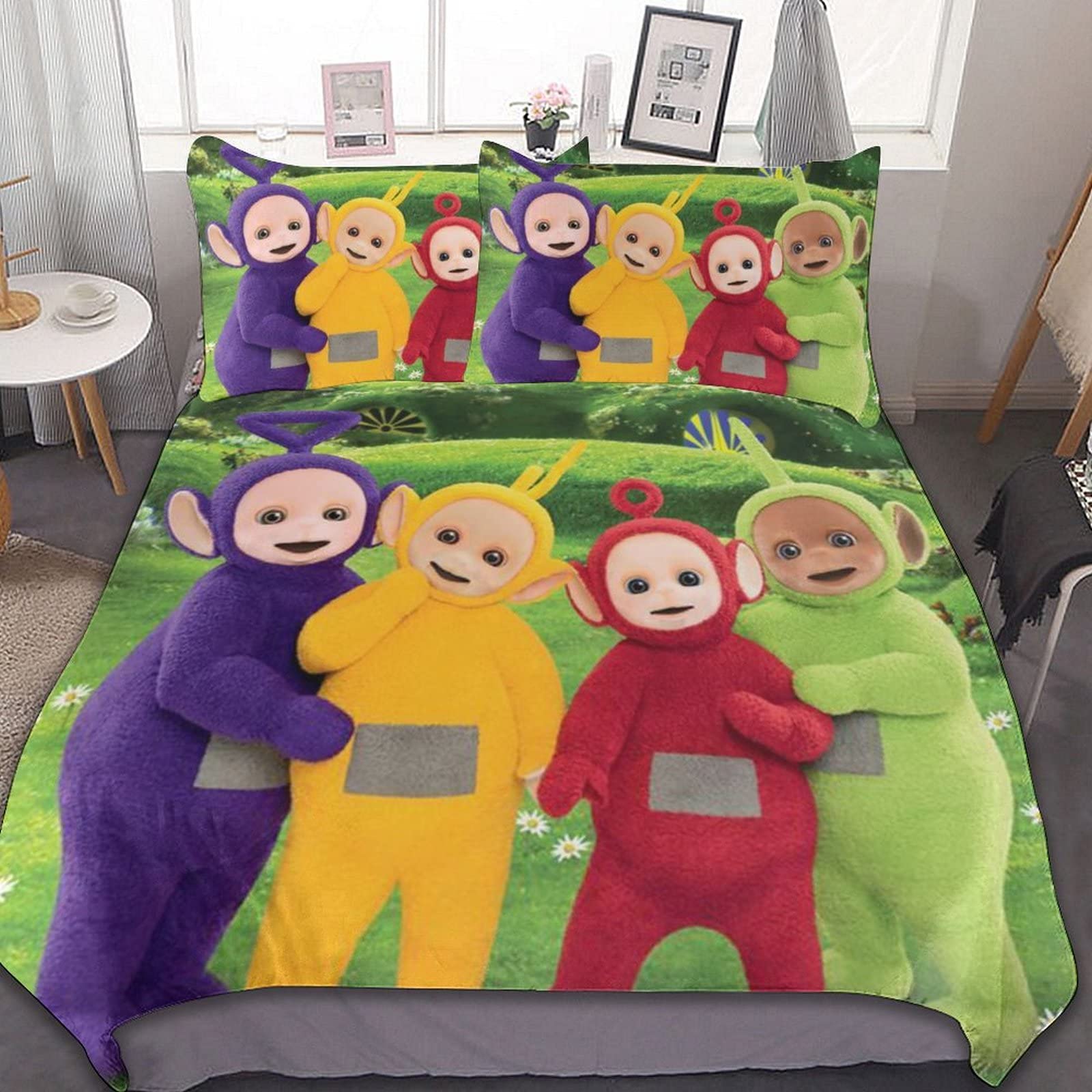 Amazon｜テレタビーズ 布団カバー 3点セット シングル 寝具カバー