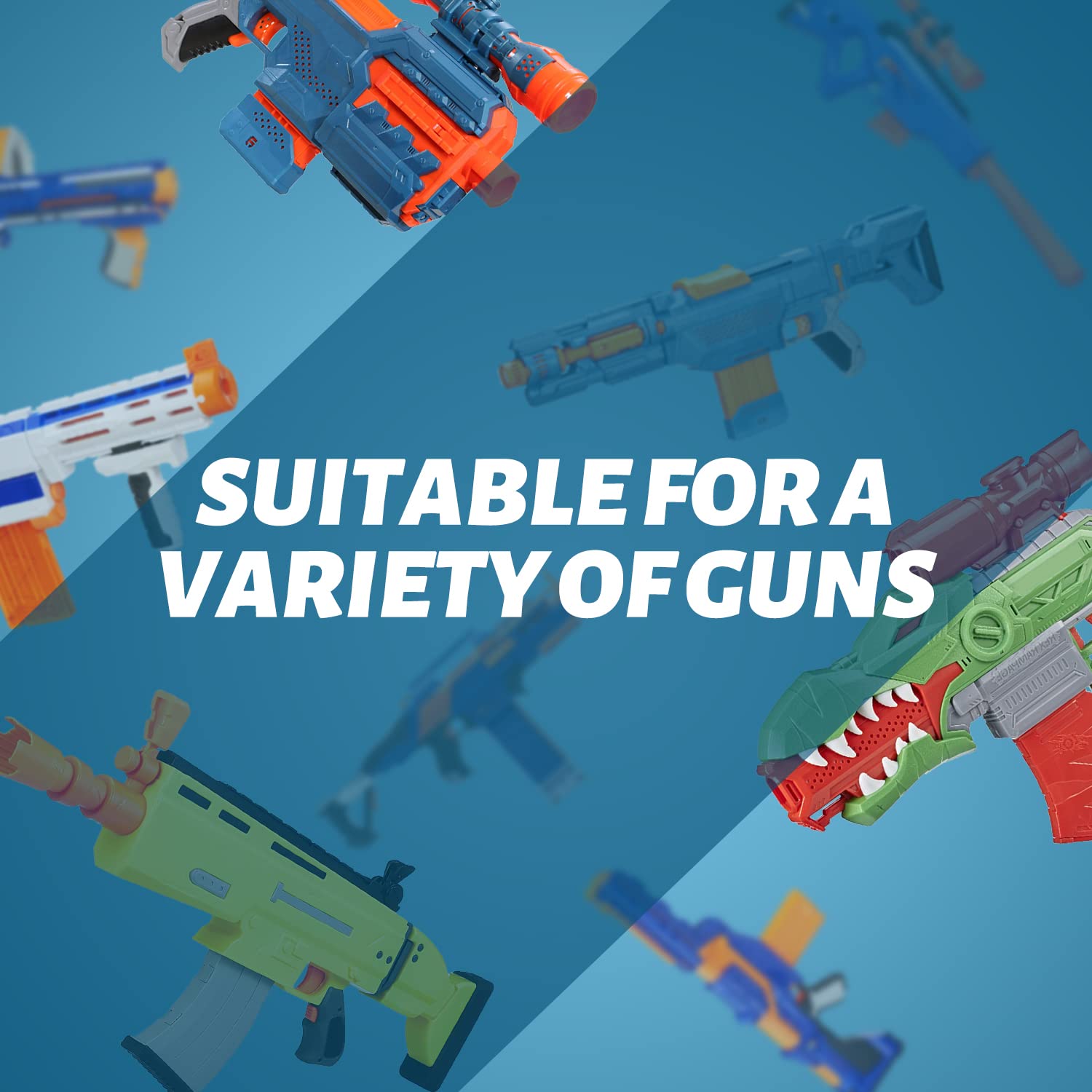 Amazon.co.jp: EKIND バナナ型カーブマガジン 15発対応 Nerfエリート