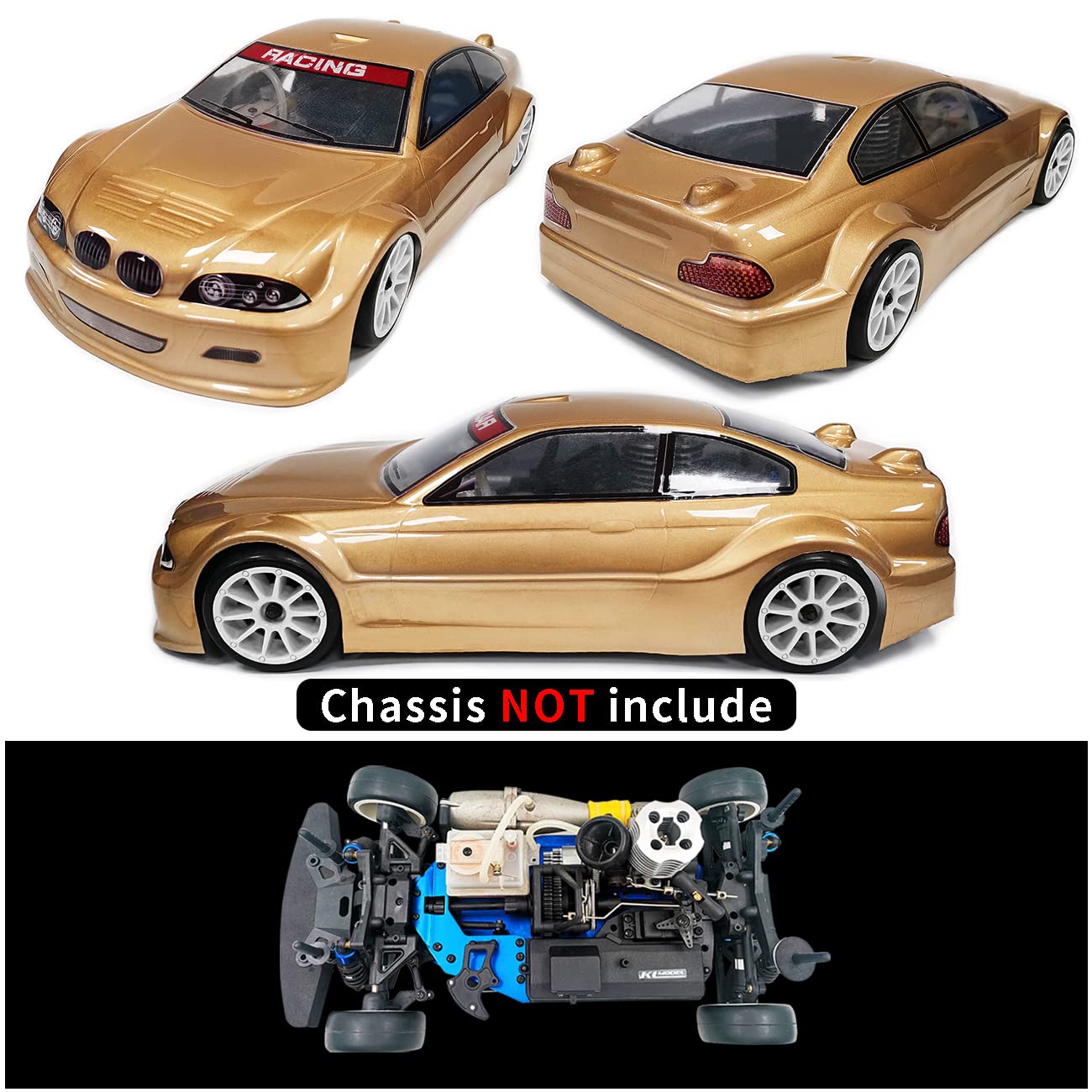 希少超激レア品】BMW M3 GTR 2005 1/10ラジコンカー