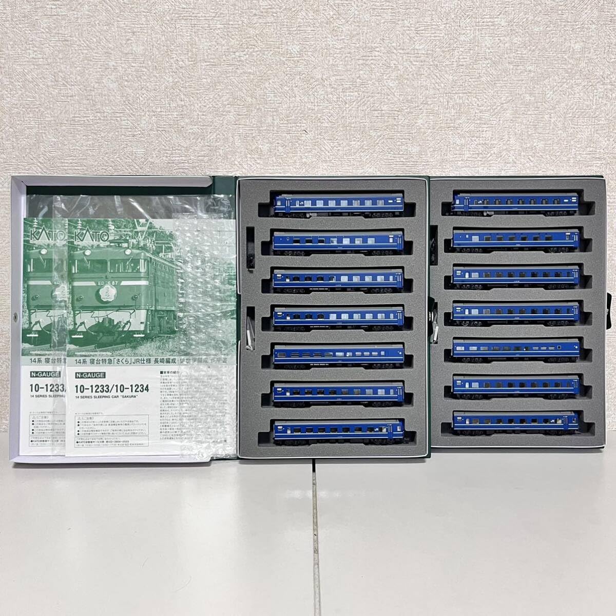 Amazon | Nゲージ KATO 10-1233/1234 14系 寝台特急 さくら JR仕様