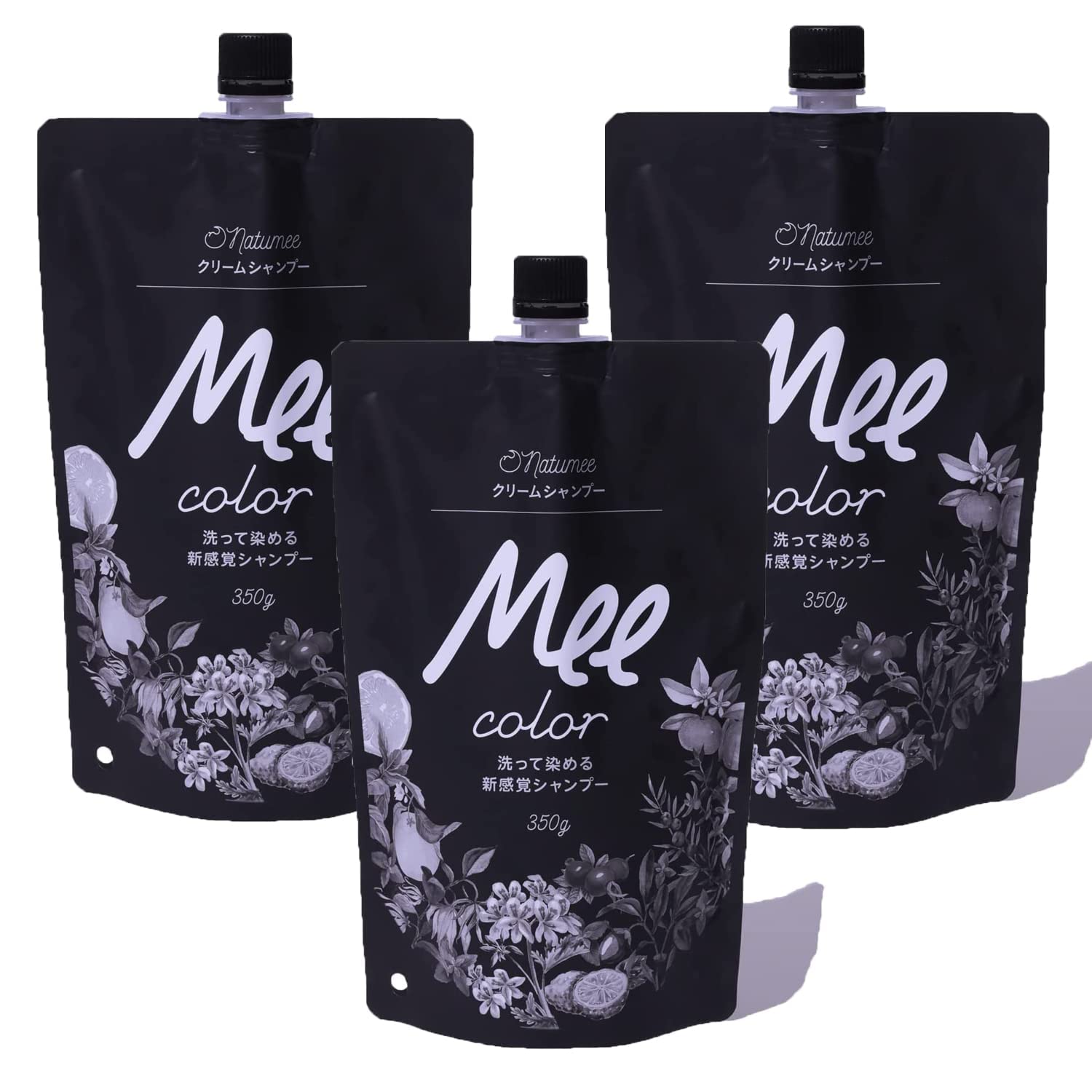 Amazon | [Mee Color] [ミーカラー] 【3個セット】クリームシャンプー