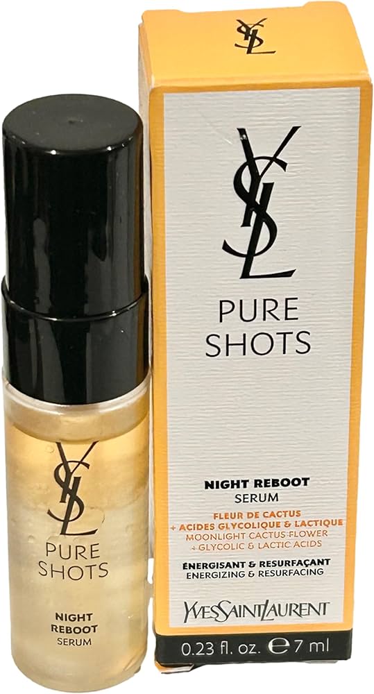 Amazon.com: Yves Saint Laurent YSL PURE SHOTS Night Reboot Serum