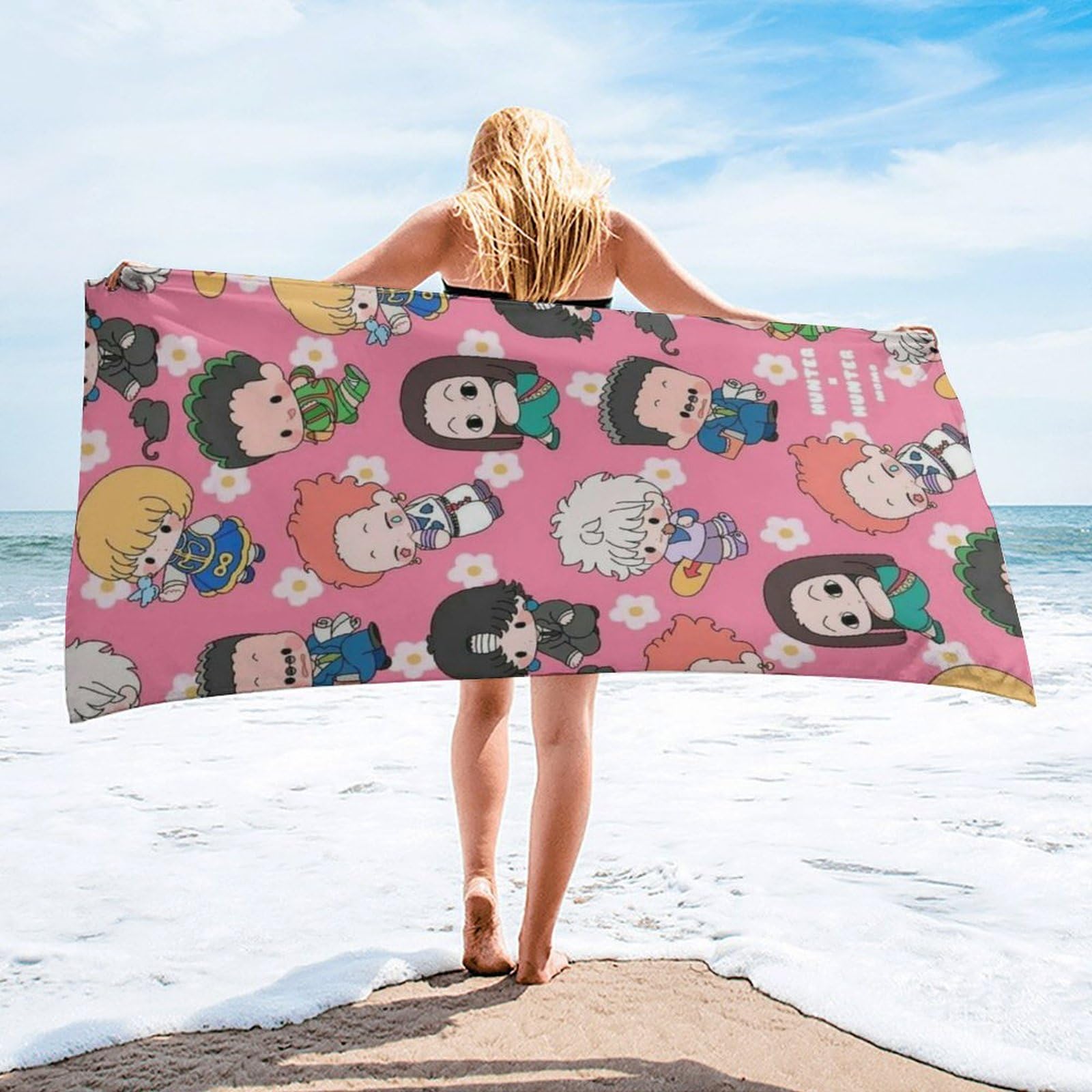 Amazon｜ハンター×ハンターHUNTER×HUNTERバスタオル タオル 大判サイズ