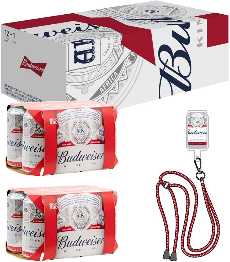 Amazon.co.jp: バドワイザー Budweiser 缶 [ 330ml × 12本 ][スマホ用