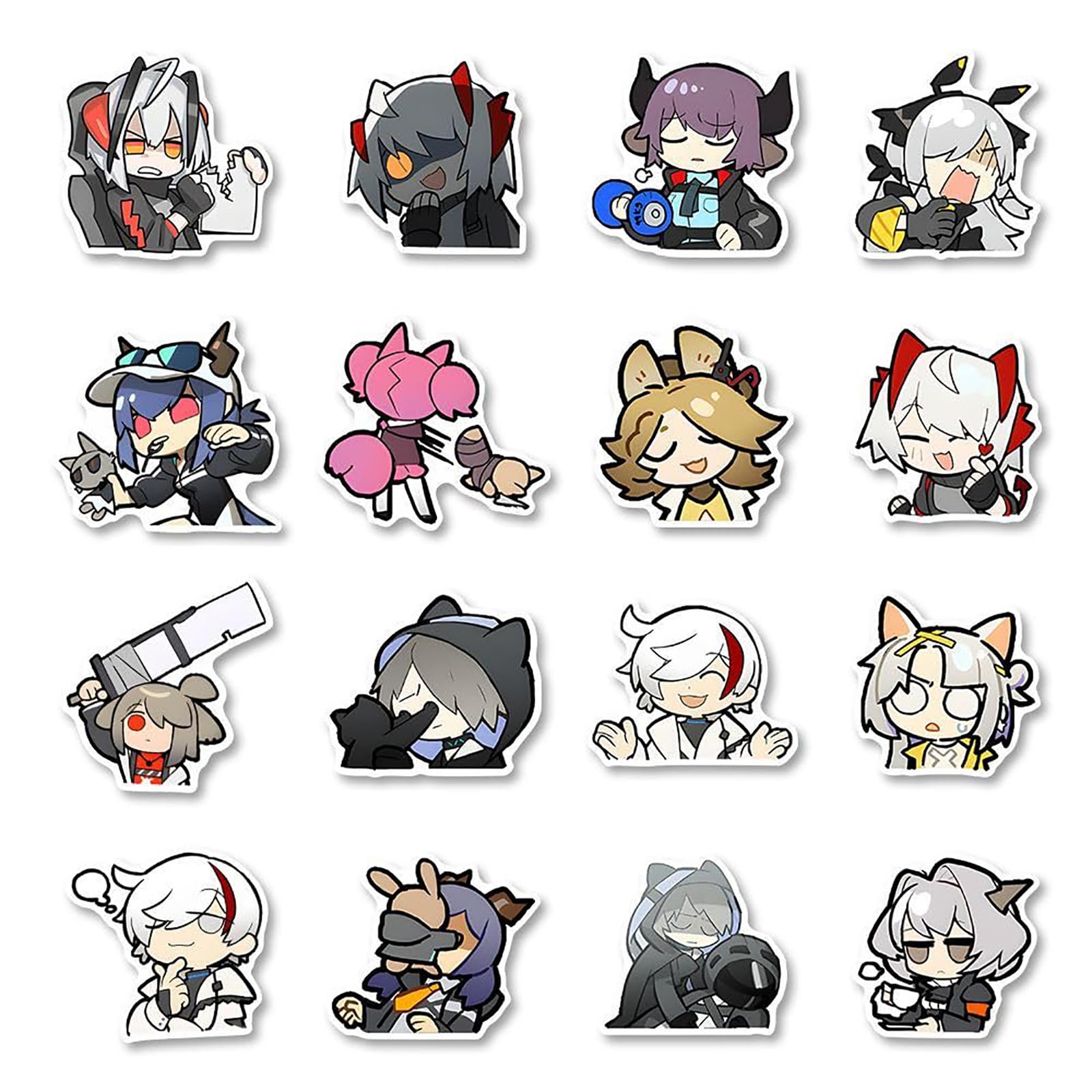 Amazon.co.jp: アークナイツ ステッカー 108枚セット シール アーク