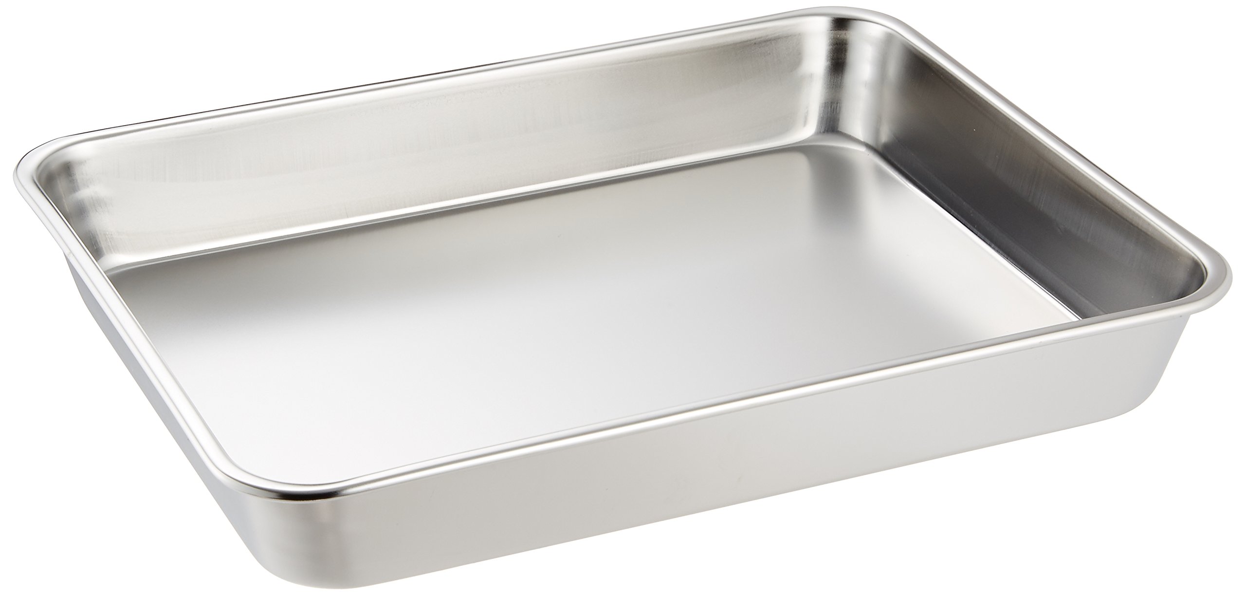 Amazon｜クローバー 18-8 浅型 角バット 15枚取｜バット オンライン通販