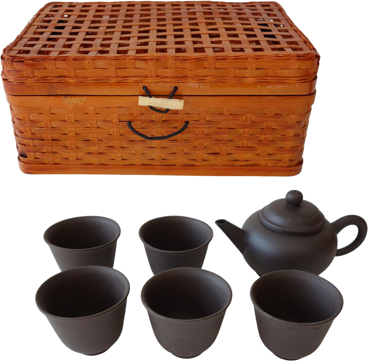 Amazon.co.jp: 朱泥陶器 中国茶器セット 急須 ポット 茶杯 セット