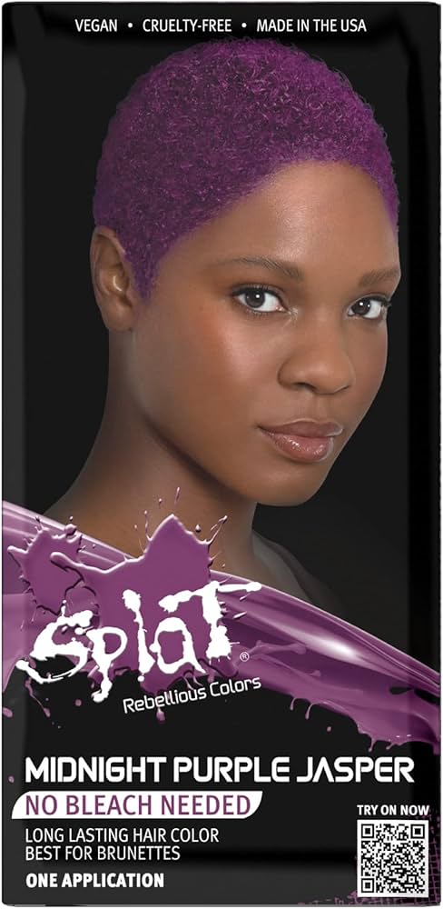 Amazon.com : Splat Midnight Purple Jasper Semi Permanent Hair Dye