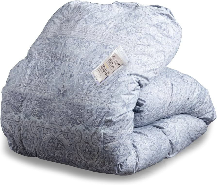 Amazon｜タンスのゲン 羽毛布団 ダブル【コインランドリーで洗える