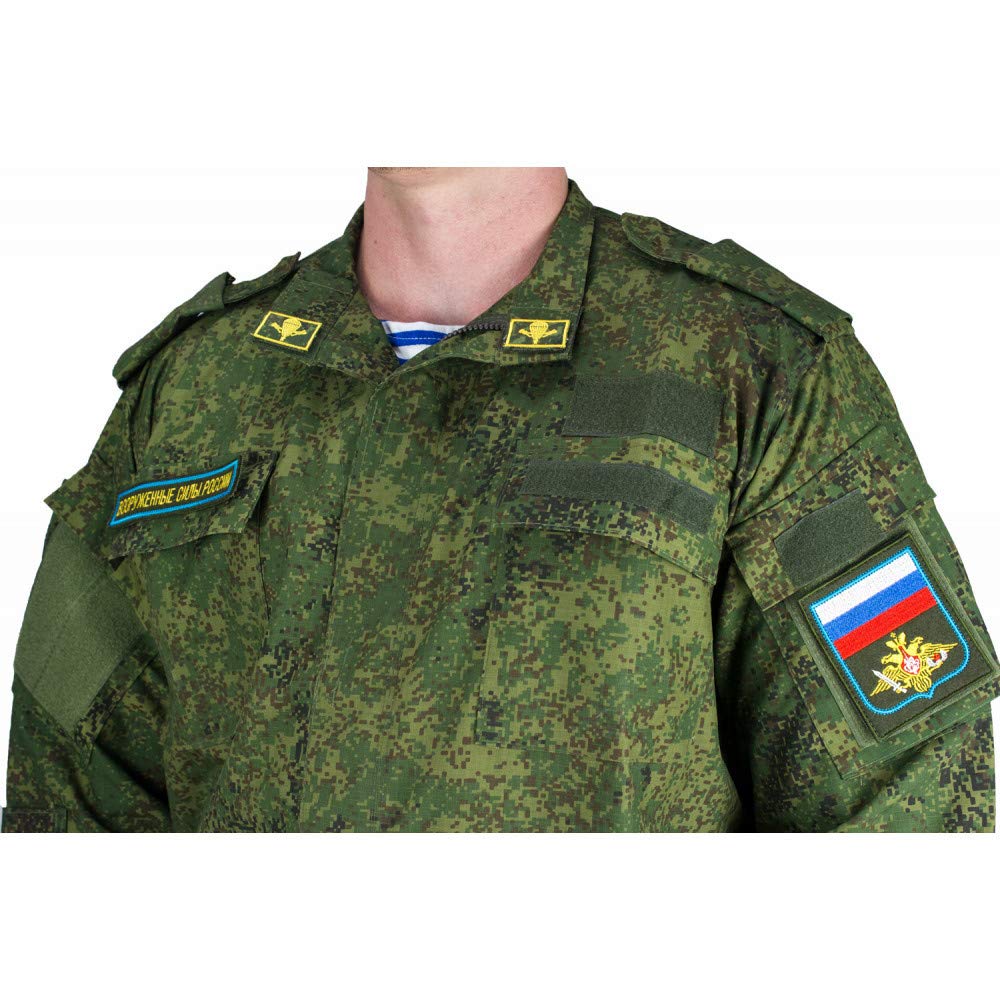 Amazon | 【実物】軍用品 ロシア軍 VKBO VDV 空挺部隊 ワッペン 4点