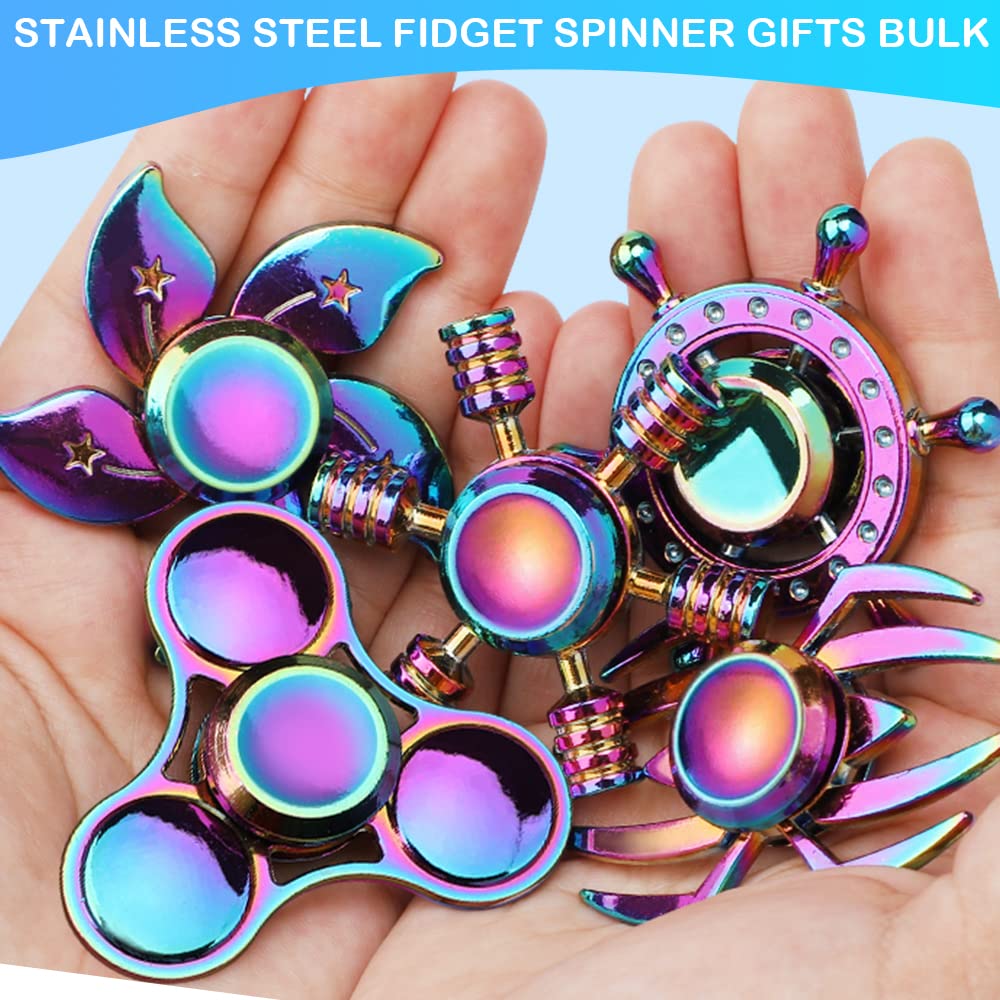 Amazon | Fidget Spinner 指先スピナー、メタルフォーカス減圧玩具