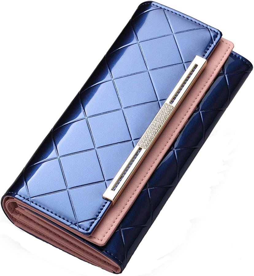 Amazon | [Rockyu] 大容量 牛革 長財布 財布 レディース ブラック