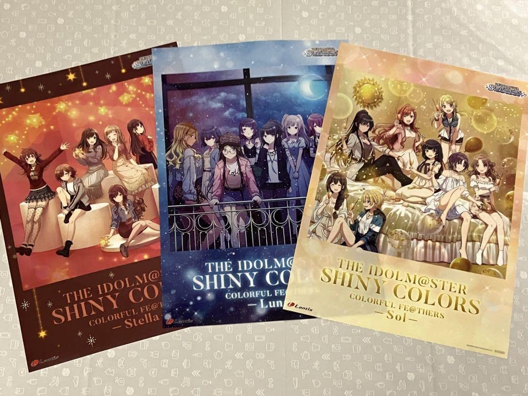 Amazon.co.jp: A3クリアポスター シャニマス COLORFUL FETHERS 購入