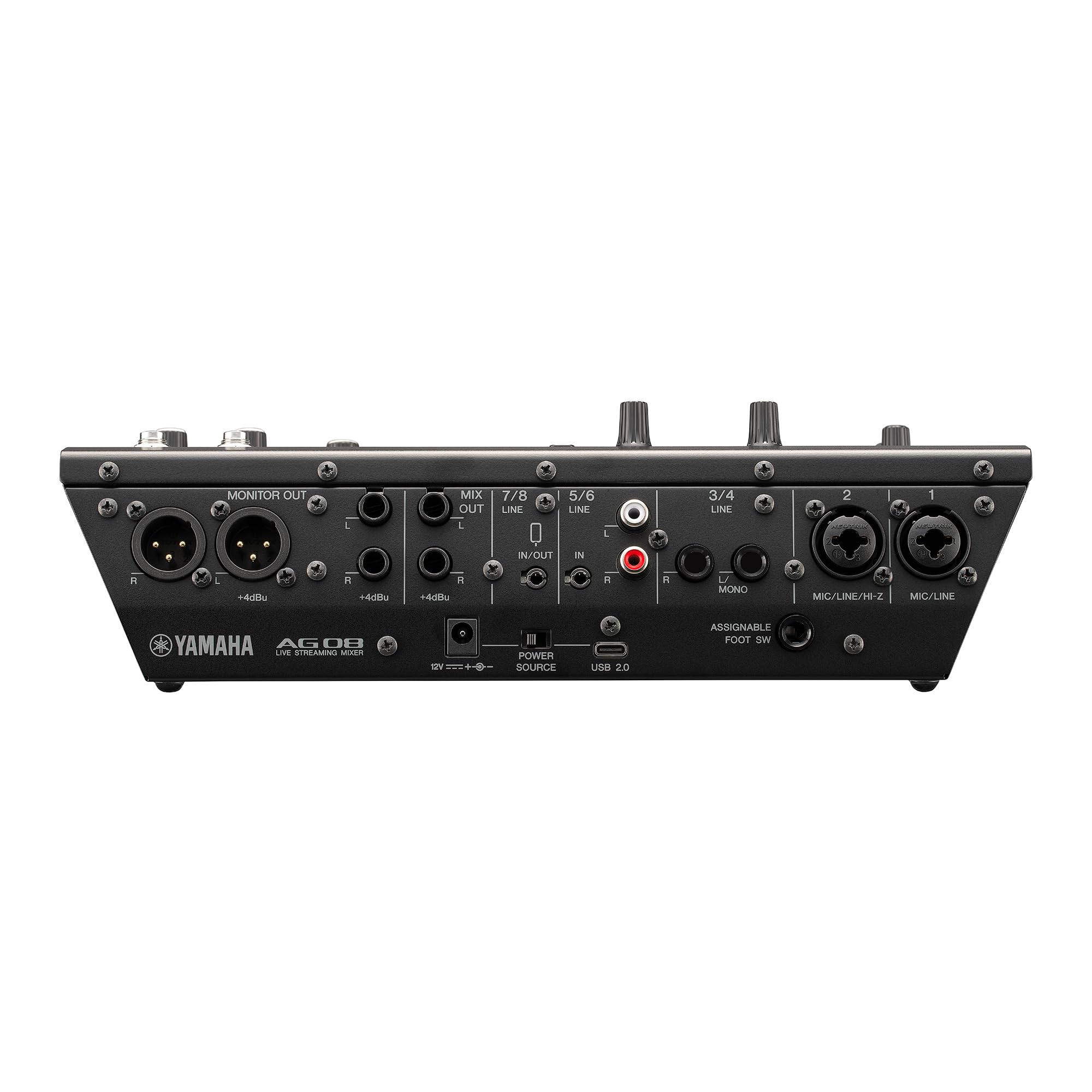 Amazon.com: Yamaha AG08 Black 8-Channel Live Streaming Loopback