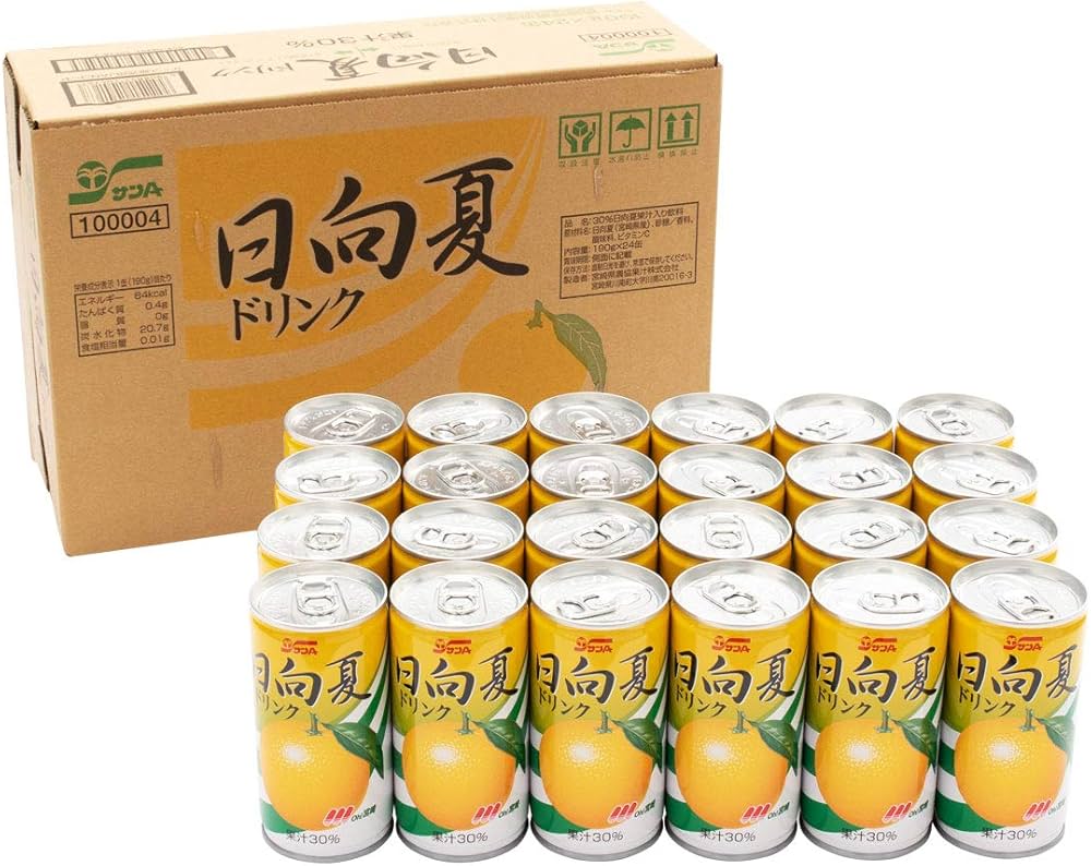 Amazon.co.jp: サンA 宮崎県農協果汁 サンA 日向夏ドリンク 果汁30