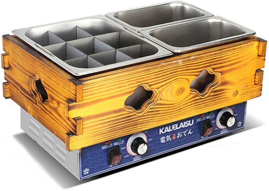 Amazon | KALELAISU おでん鍋 20L大容量（9グリッド+ストックポット2個