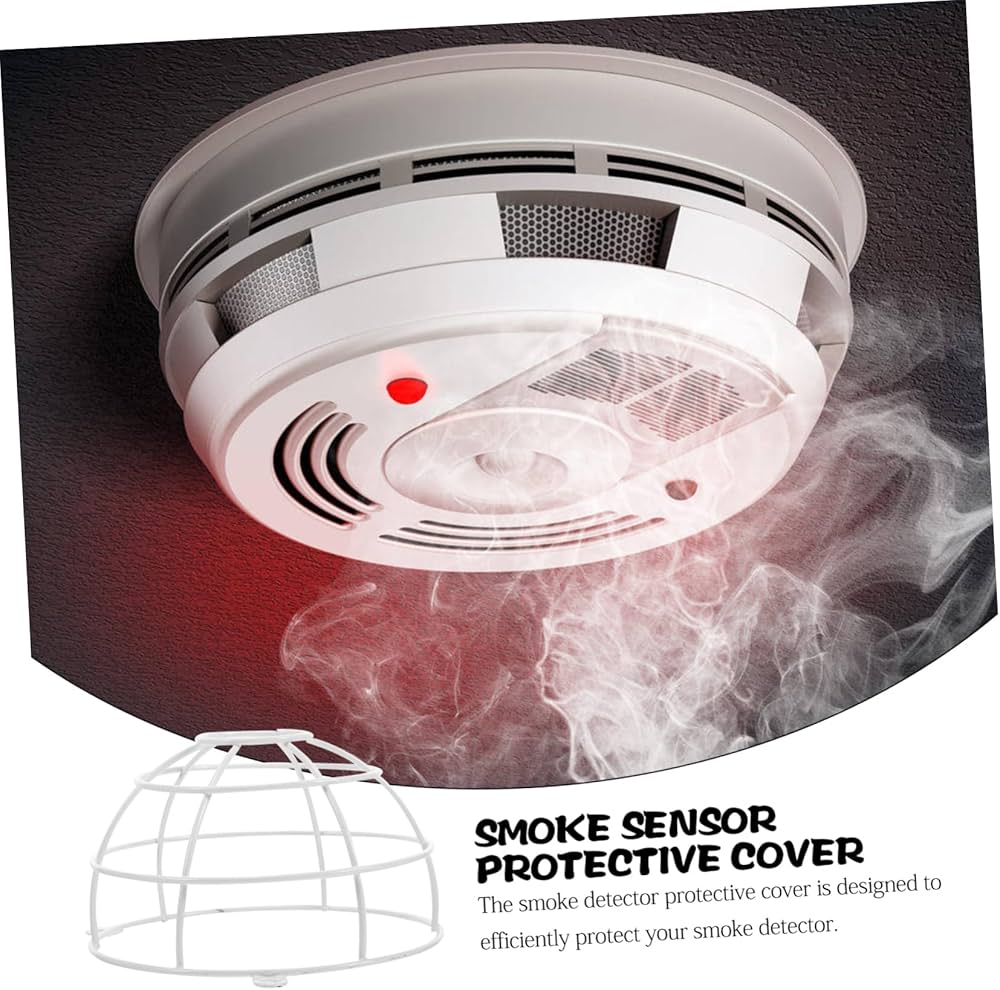 Amazon.co.jp: TOYMYTOY 煙探知器カバー 属製ワイヤーガード 防塵保護