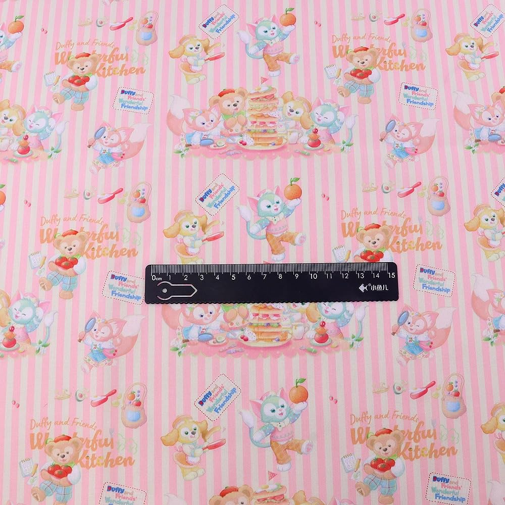 Amazon | ダッフィー&フレンズ 生地 布 9種柄 シェリーメイ/リーナベル