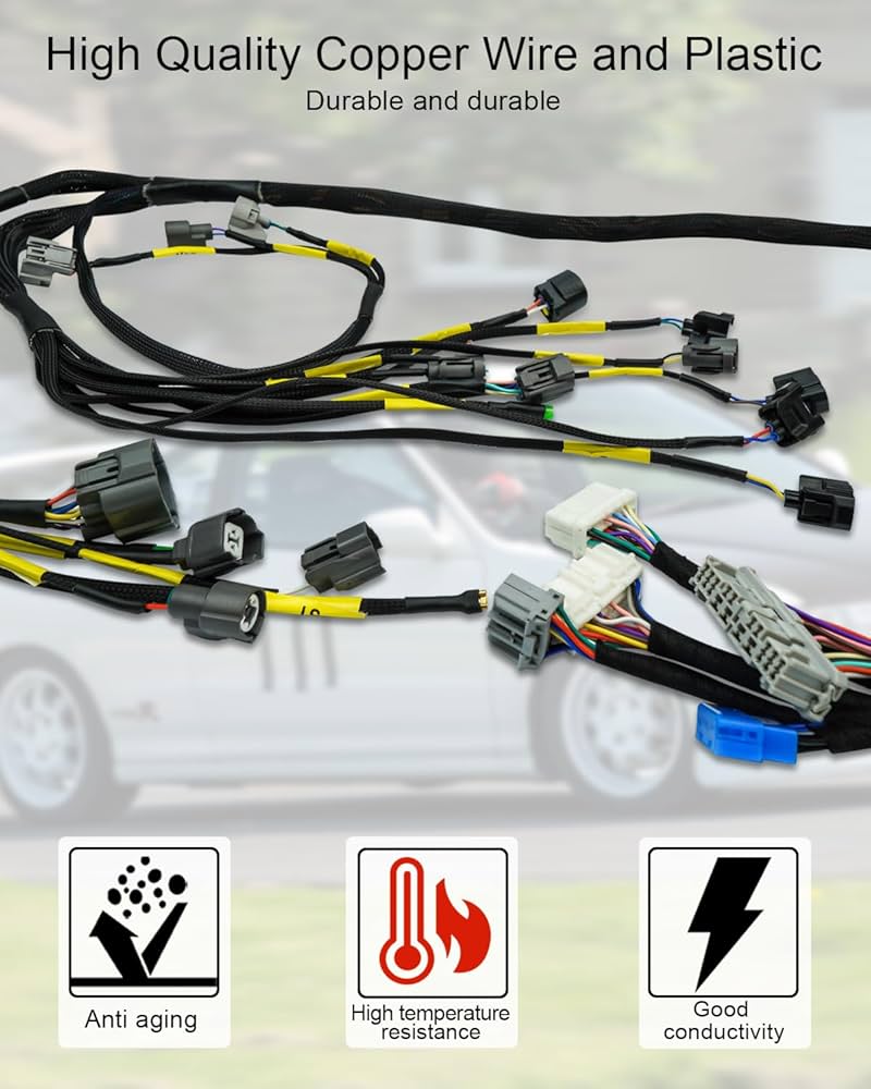 Amazon.co.jp: タックエンジンハーネス ホンダ シビック インテグラ