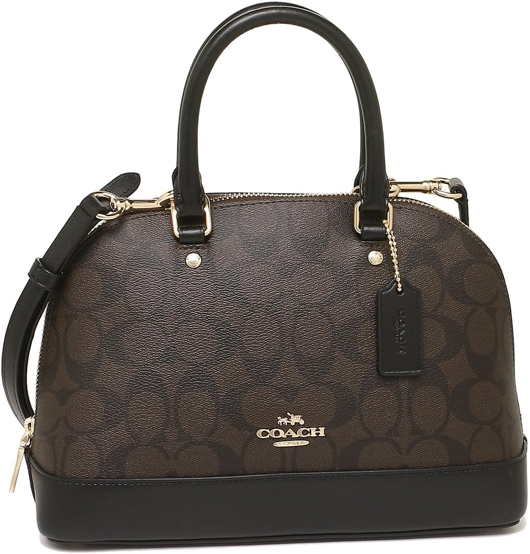 Amazon | [コーチ] バッグ (ハンドバッグ) F27583 ブラウン×ブラック
