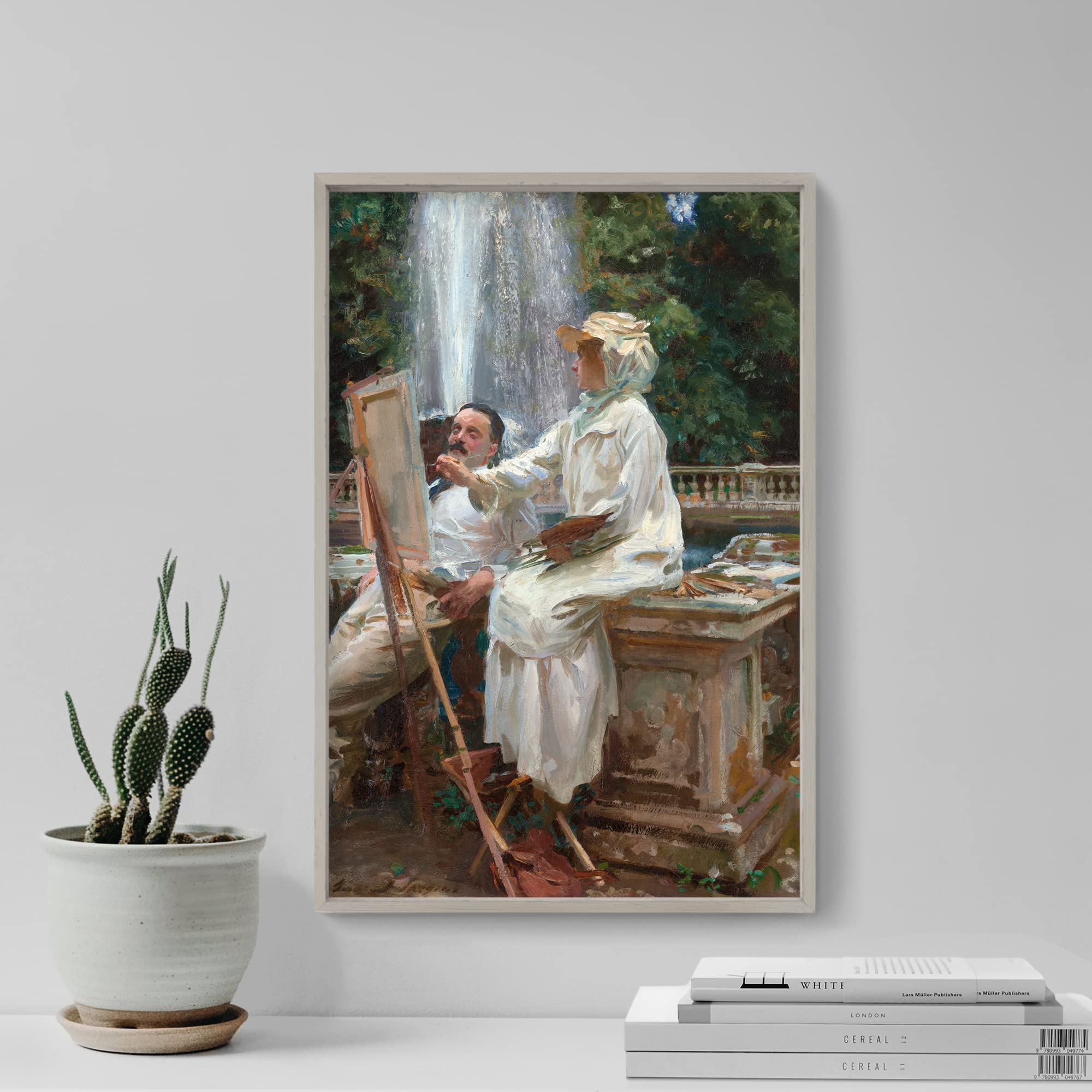 Amazon.com: John Singer Sargent - The Fountain Villa Torlonia
