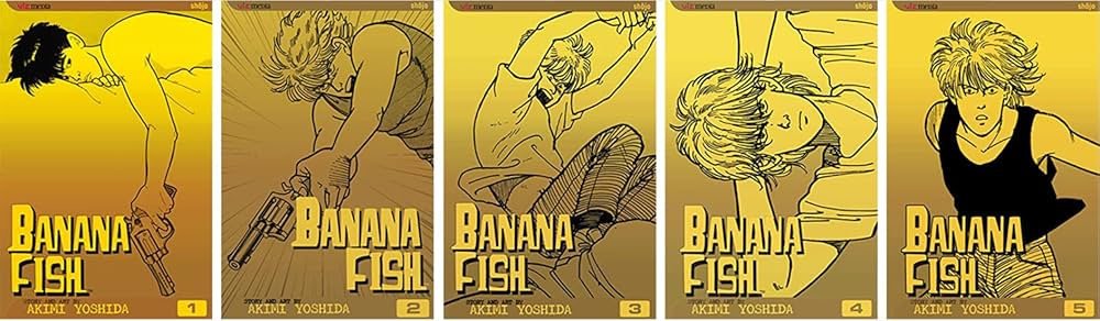 Banana Fish Manga Complete 19-book Set Vol. 1-19 by Akimi Yoshida