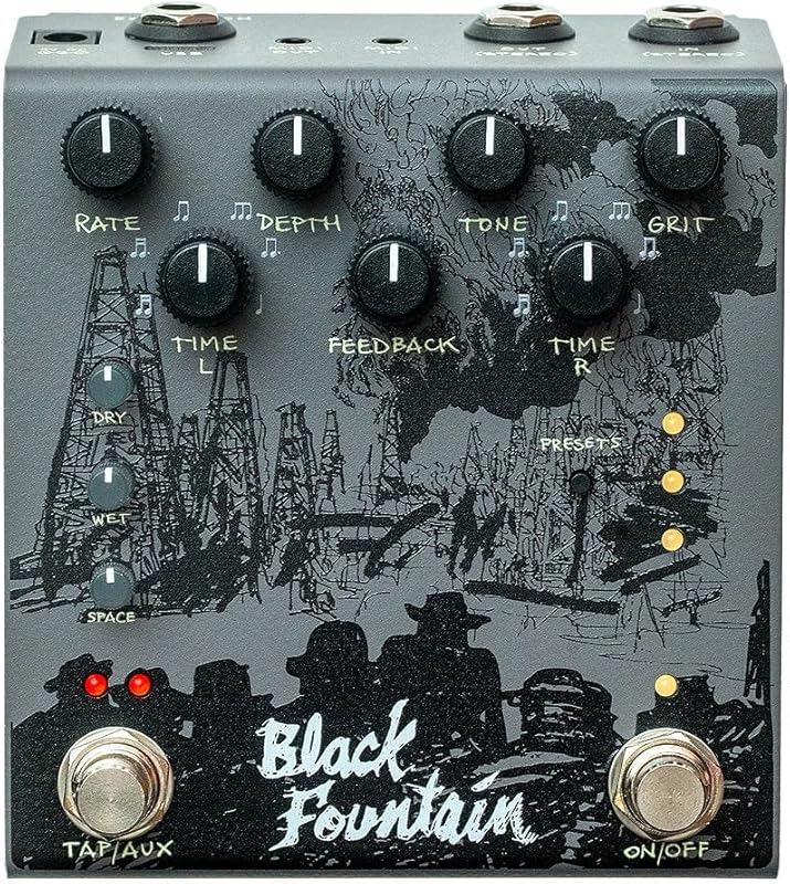 Old Blood Noise Endeavors Black Fountain Stereo【Supernice