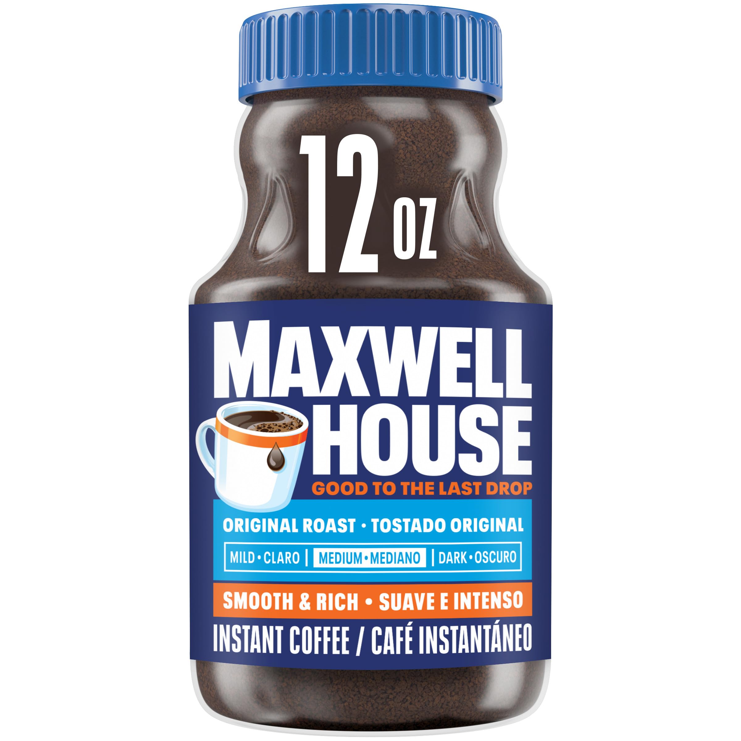 Amazon.com : Maxwell House Original Medium Roast Instant Coffee