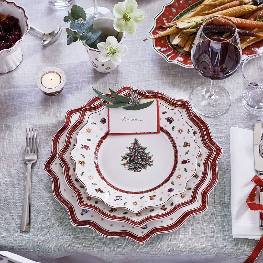 Villeroy & Boch Toy's Delight Plate, Porcelain, Multi, Dinner