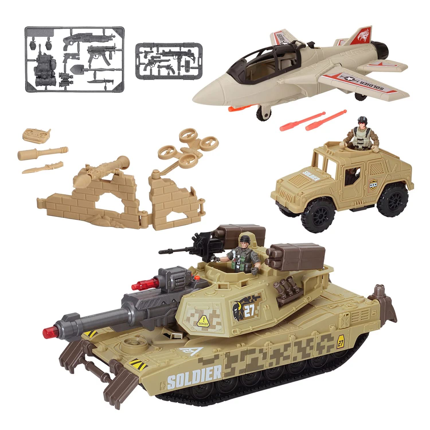 Amazon.co.jp: Member's Mark Soldier Force プレイセット - 戦車