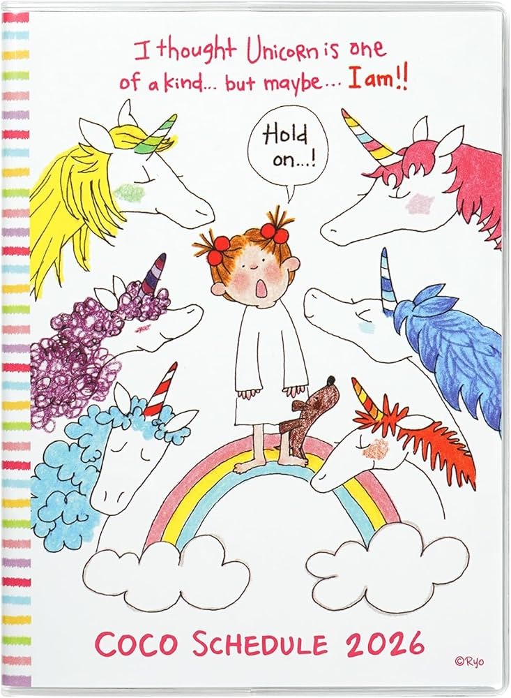 Amazon.co.jp: グリーティングライフ ココちゃん 手帳 2026年 A6