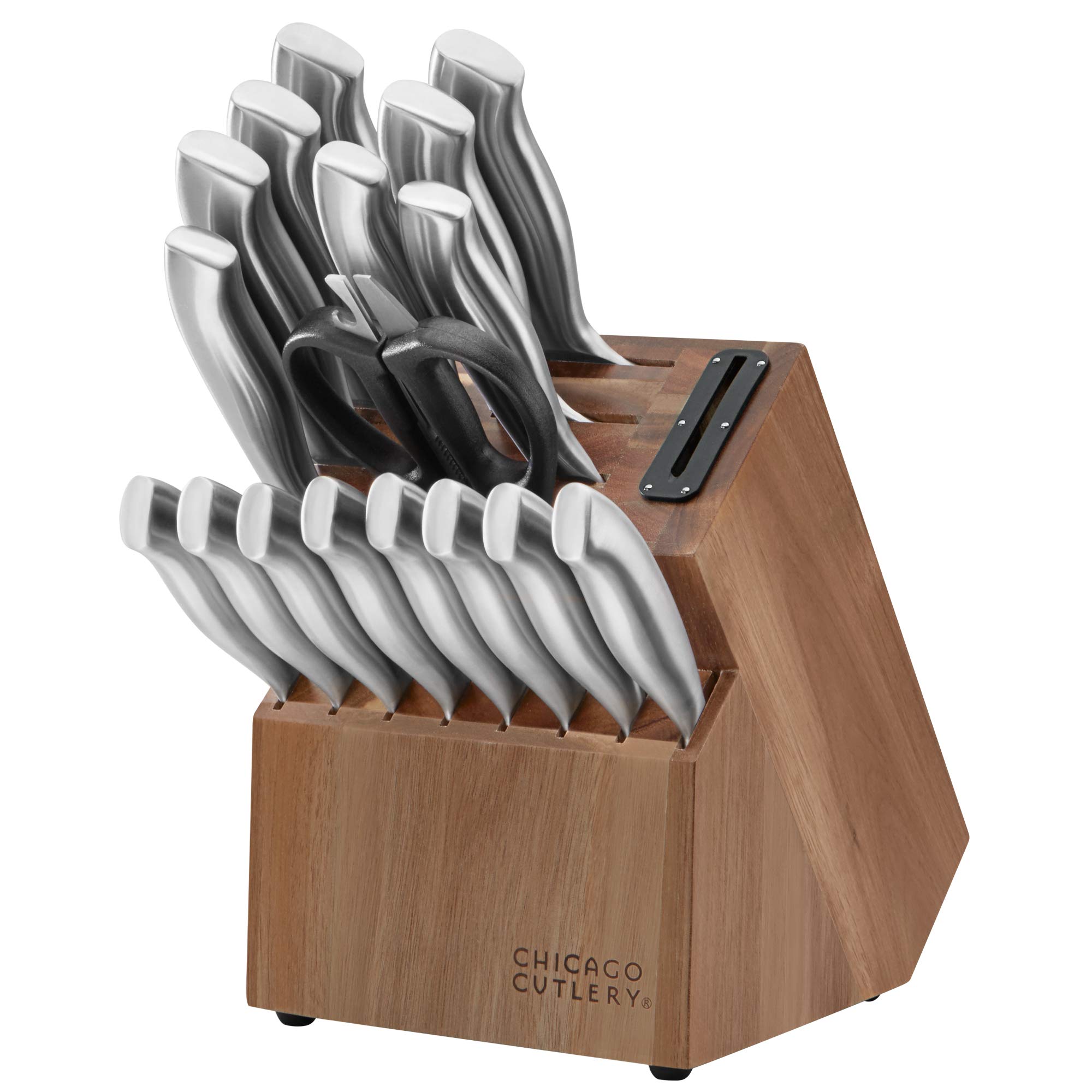 Amazon.com: Chicago Cutlery Insignia Guided Grip 18-Piece knife