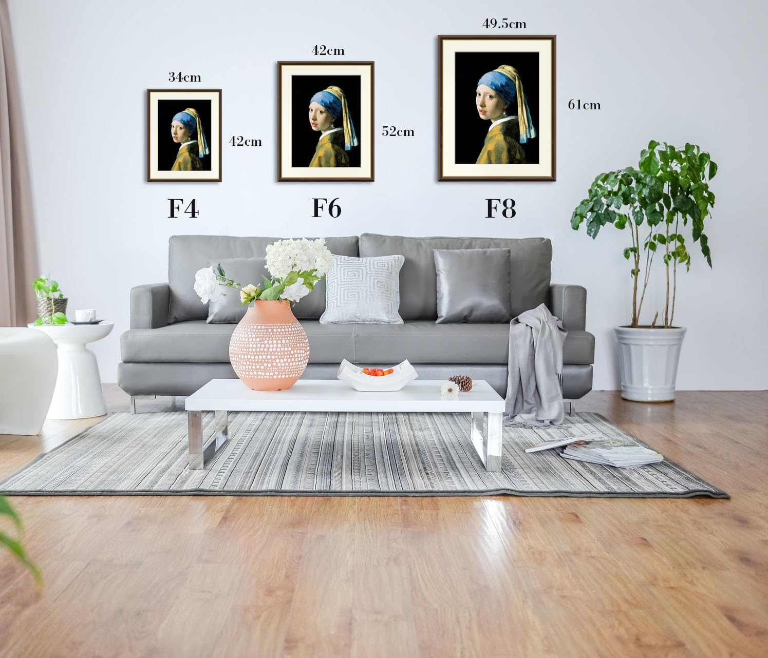 Amazon.co.jp: 10年保証 絵画 版画 バラの女 マリー・ローランサン 手