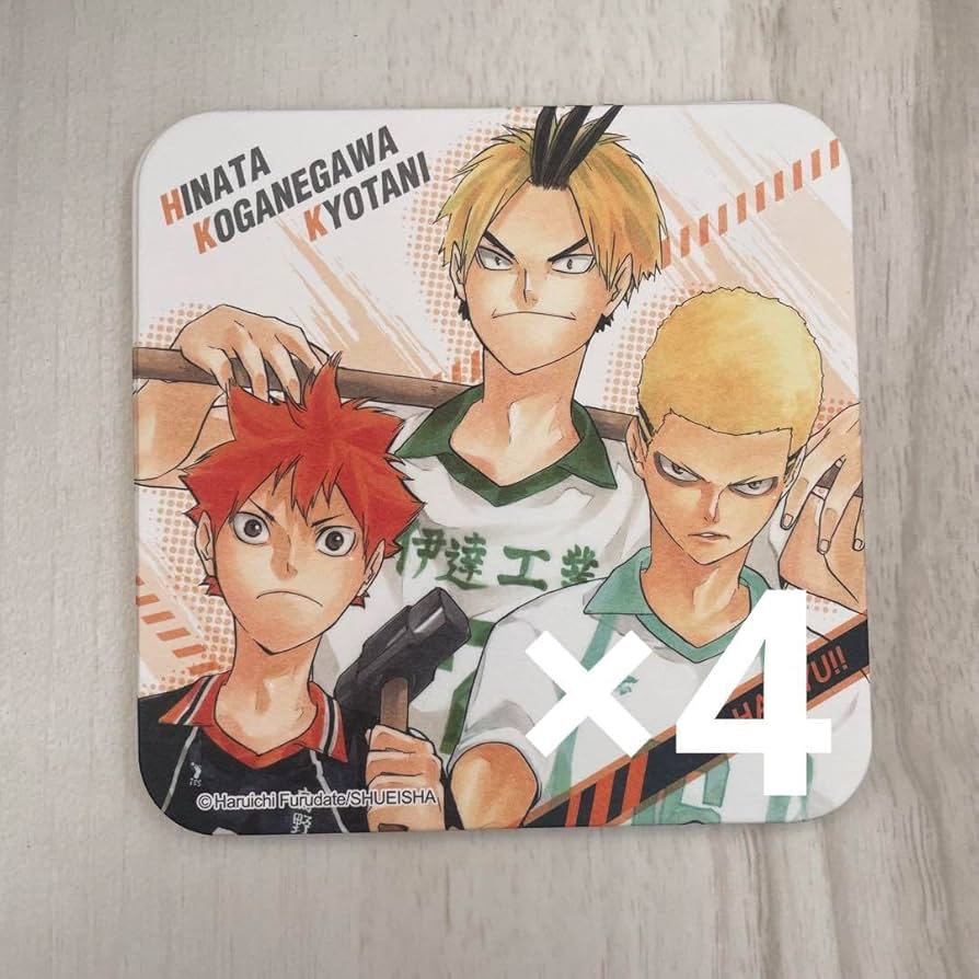 Amazon.co.jp: ハイキュー アートコースター 日向 京谷 黄金川 グッズ