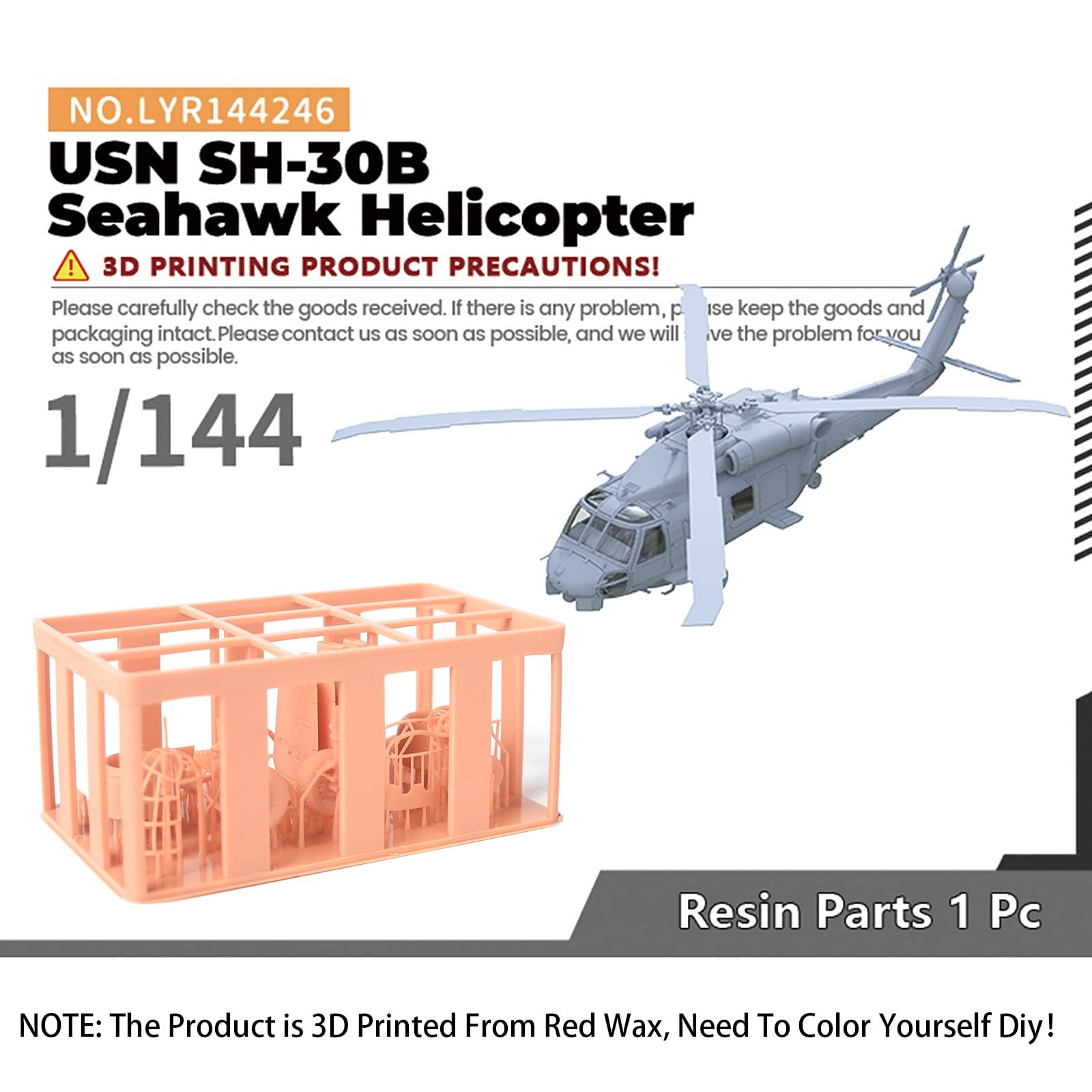 Amazon | 1/144スケール DIY ミリタリーモデル アメリカ海軍 SH-60B